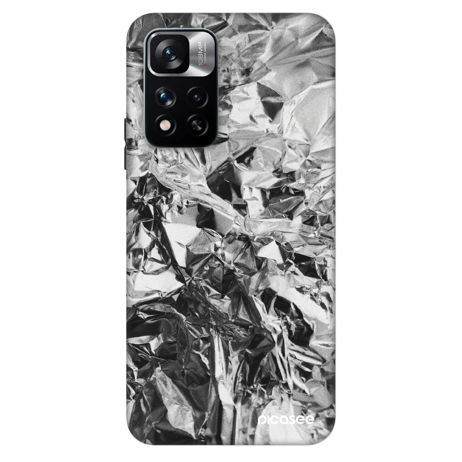 Picasee Fashion Case za Xiaomi Redmi Note 11 Pro 5G - Chrome