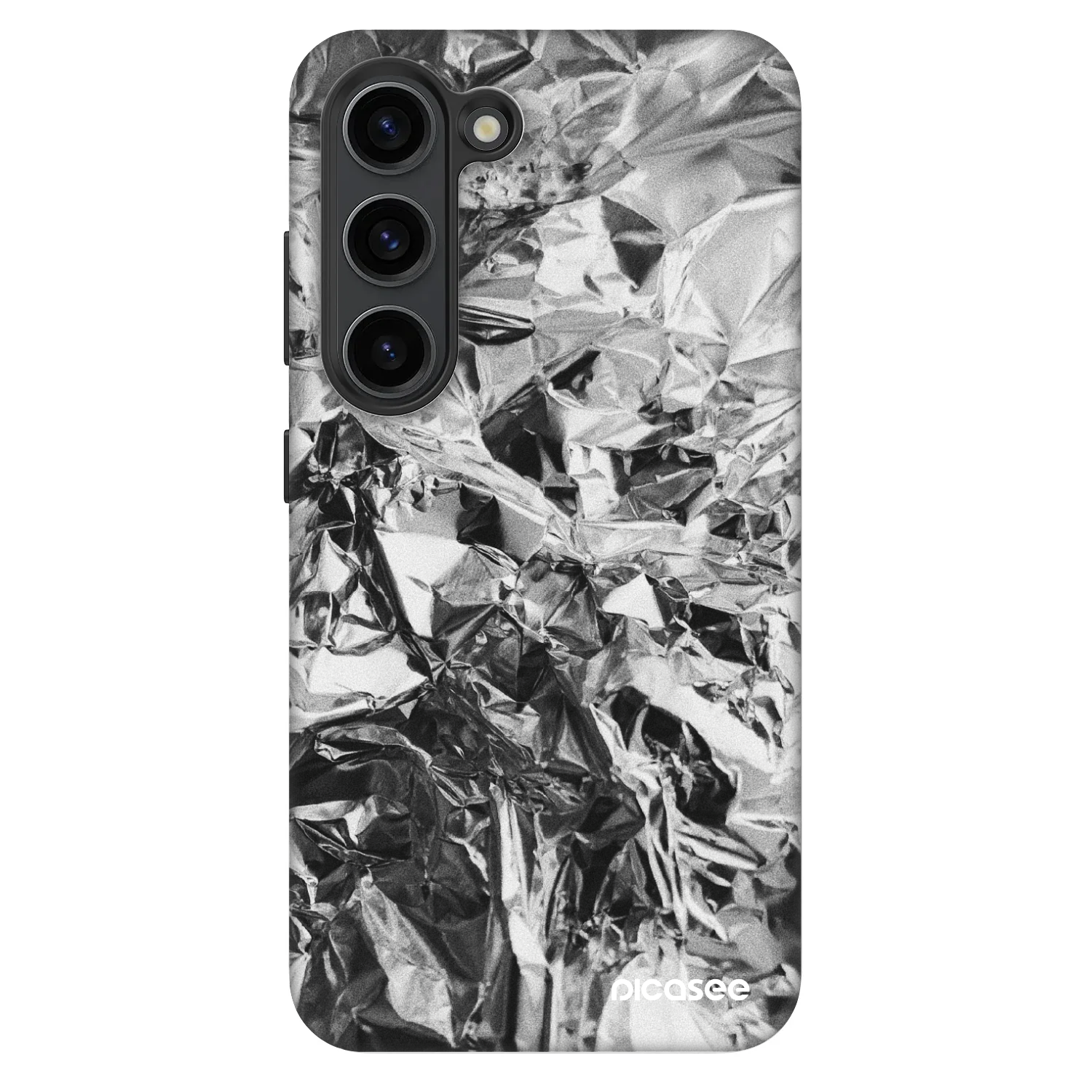 Picasee Fashion Case za Samsung Galaxy S23 5G - Chrome