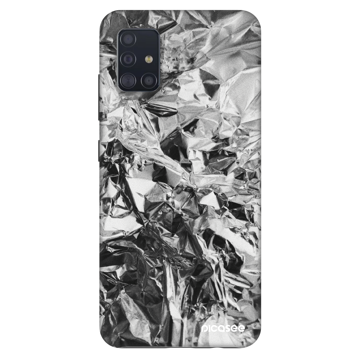 Picasee Fashion Case za Samsung Galaxy A51 A515F - Chrome