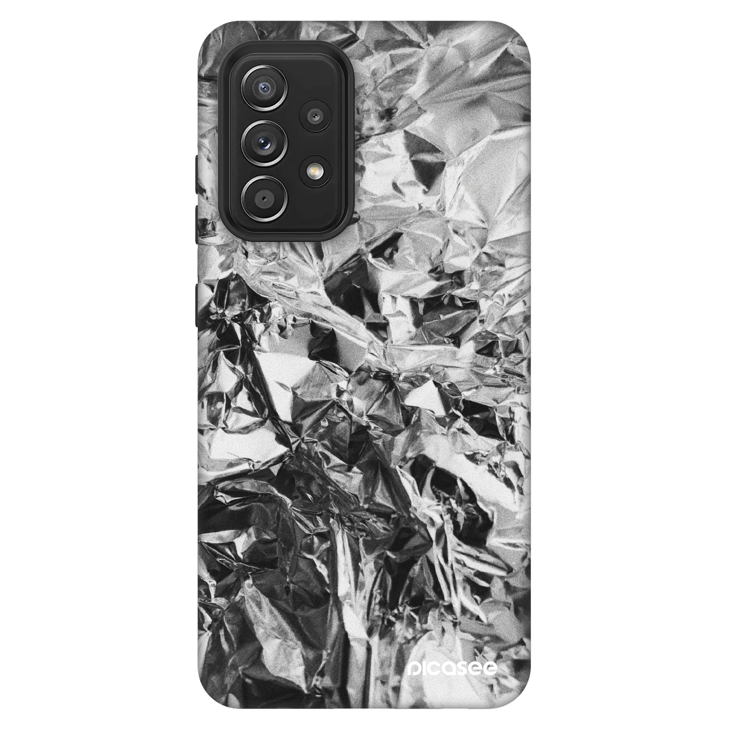 Picasee Fashion Case za Samsung Galaxy A52 5G A525F - Chrome