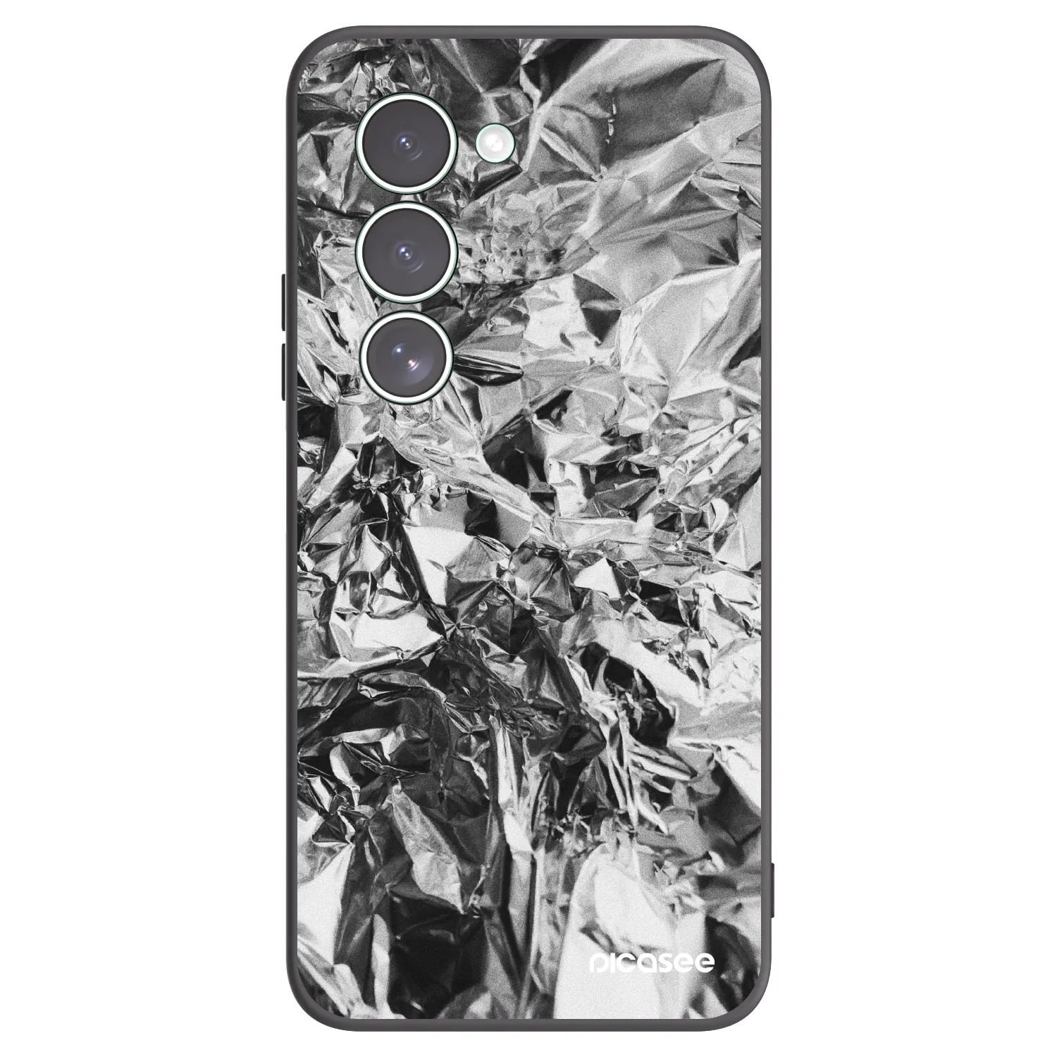 Picasee silikonski črni ovitek za Xiaomi Redmi 15 5G - Chrome