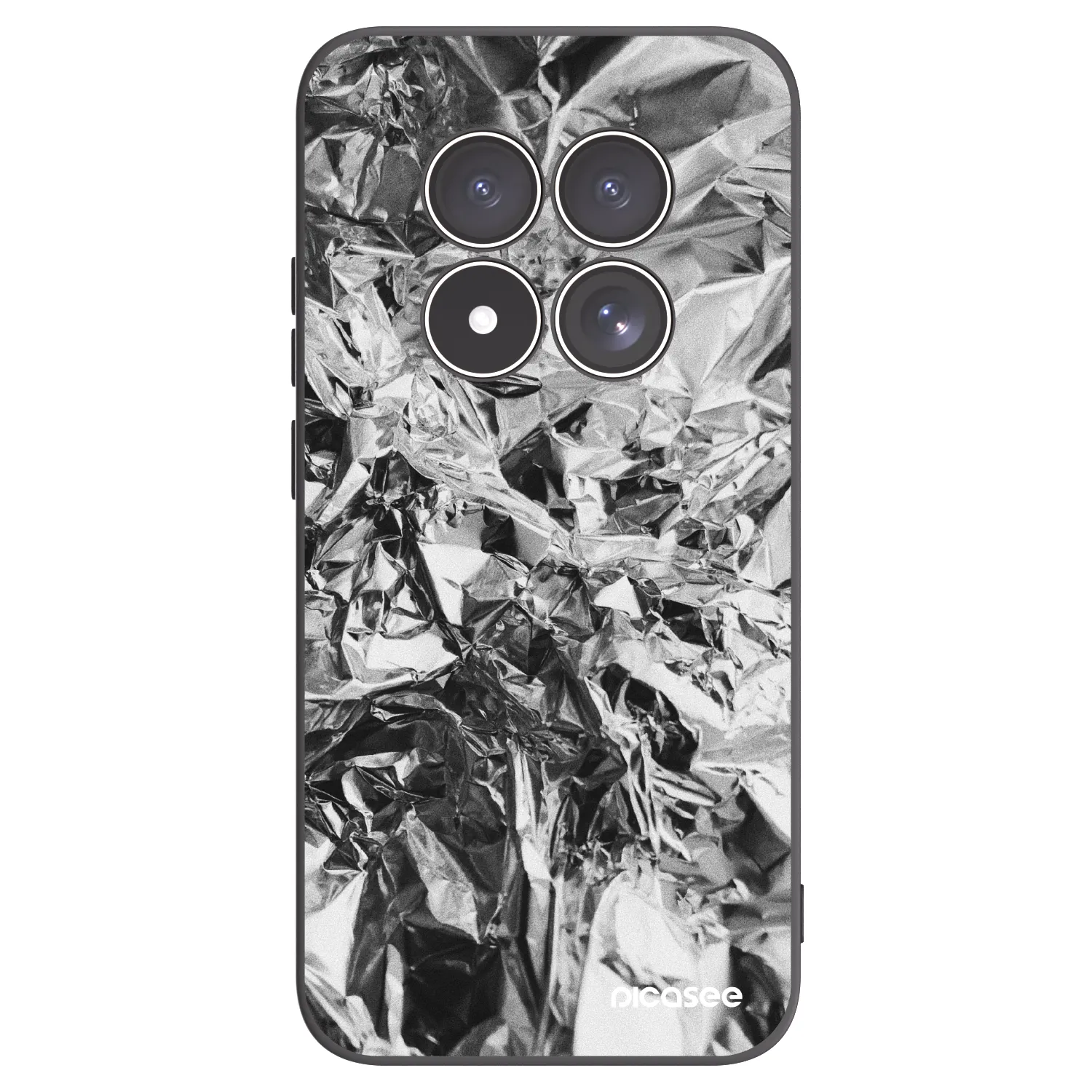 Picasee silikonski črni ovitek za Xiaomi Redmi Note 15 Pro 4G - Chrome