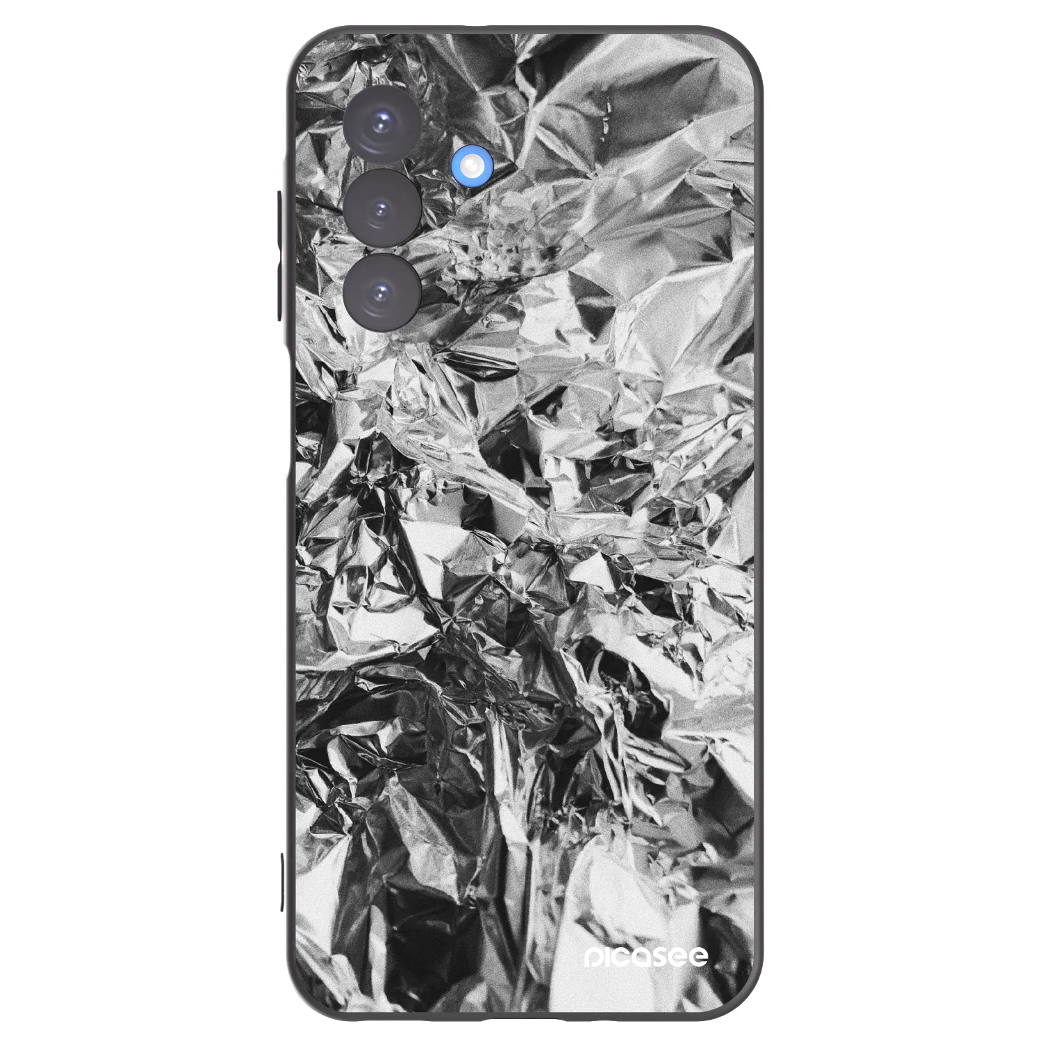 Picasee silikonski črni ovitek za Samsung Galaxy A17 5G - Chrome