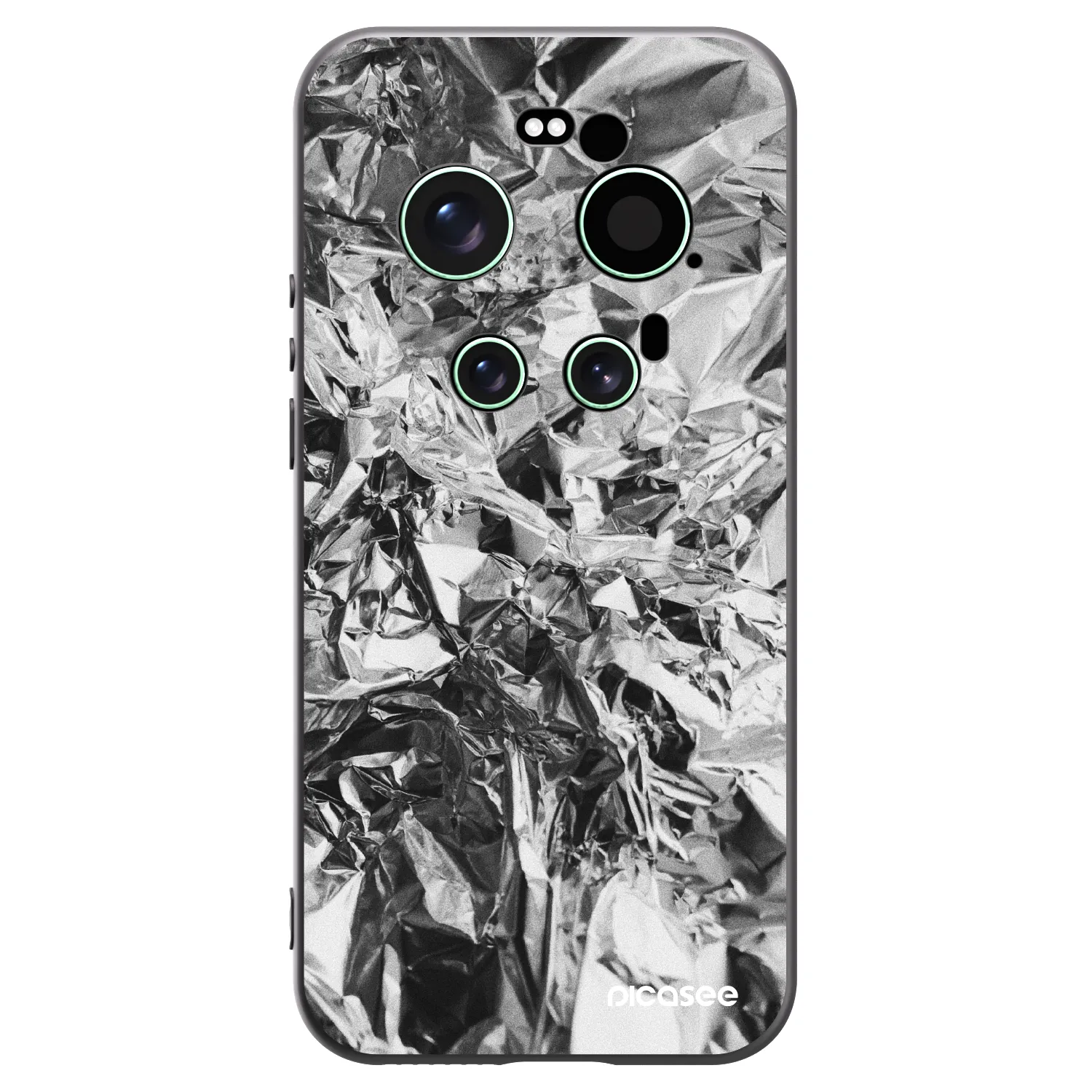 Picasee silikonski črni ovitek za Xiaomi 17 Ultra - Chrome