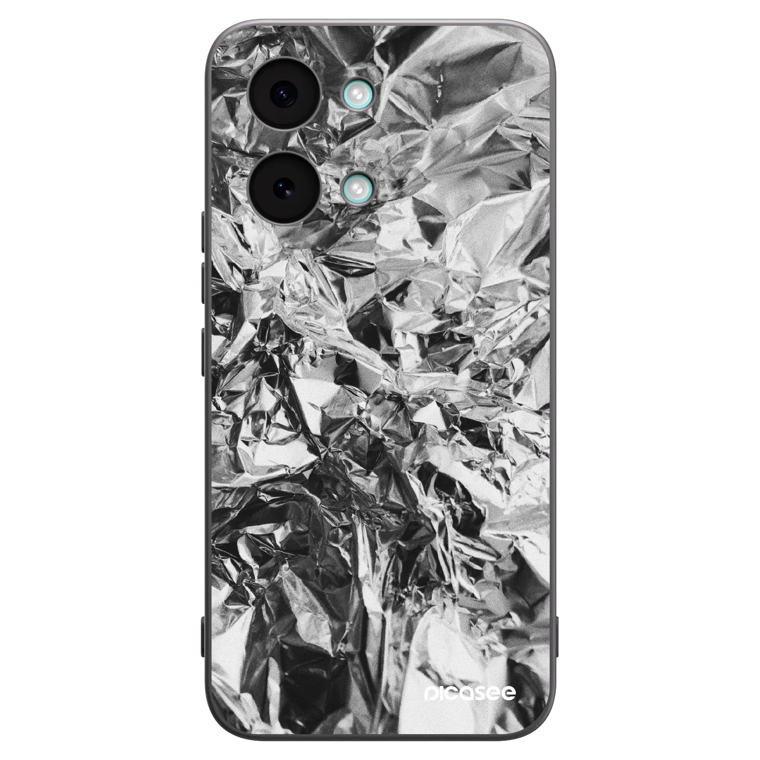 Picasee silikonski črni ovitek za Xiaomi Poco X8 Pro Max - Chrome