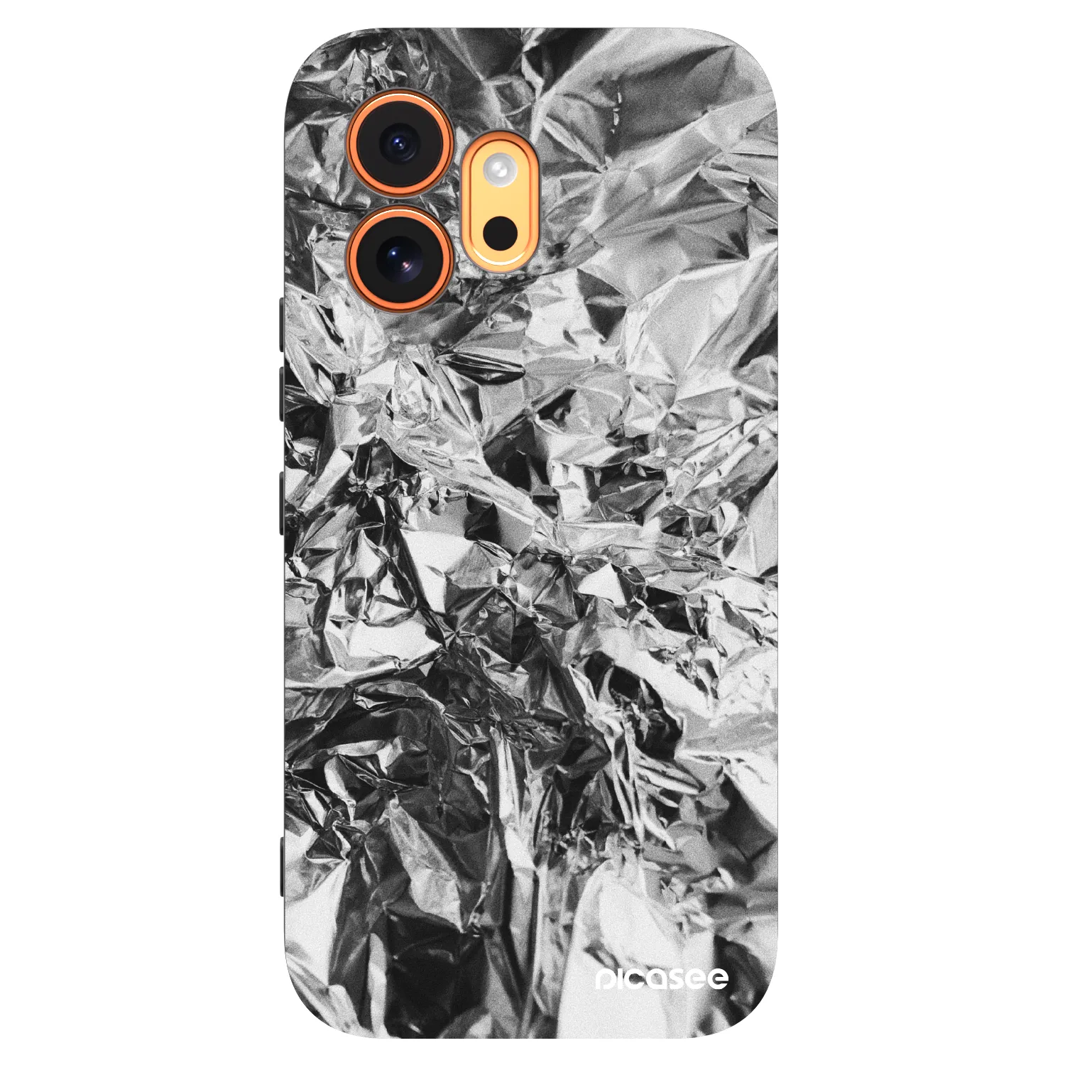 Picasee silikonski črni ovitek za Honor 600 - Chrome