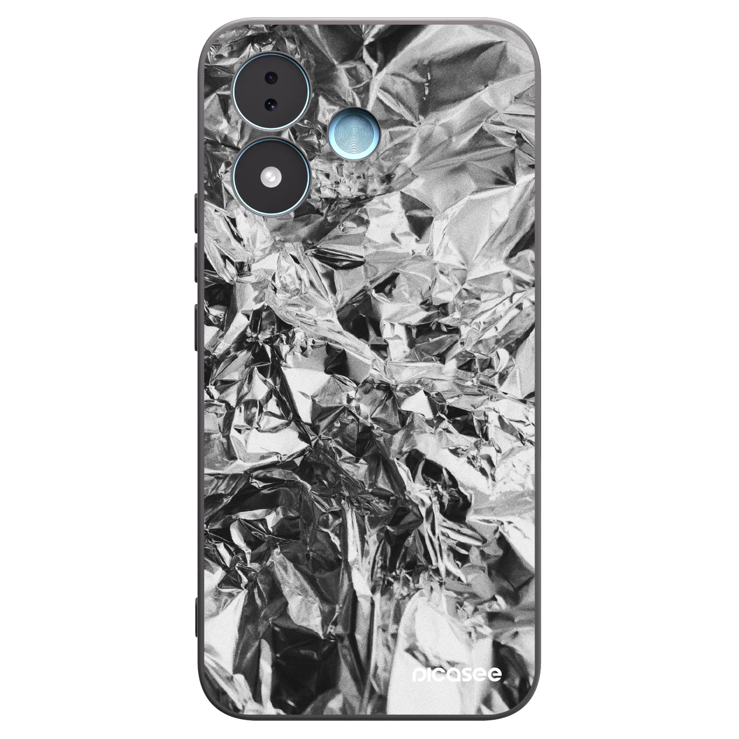 Picasee silikonski črni ovitek za Xiaomi Redmi Note 17 5G - Chrome