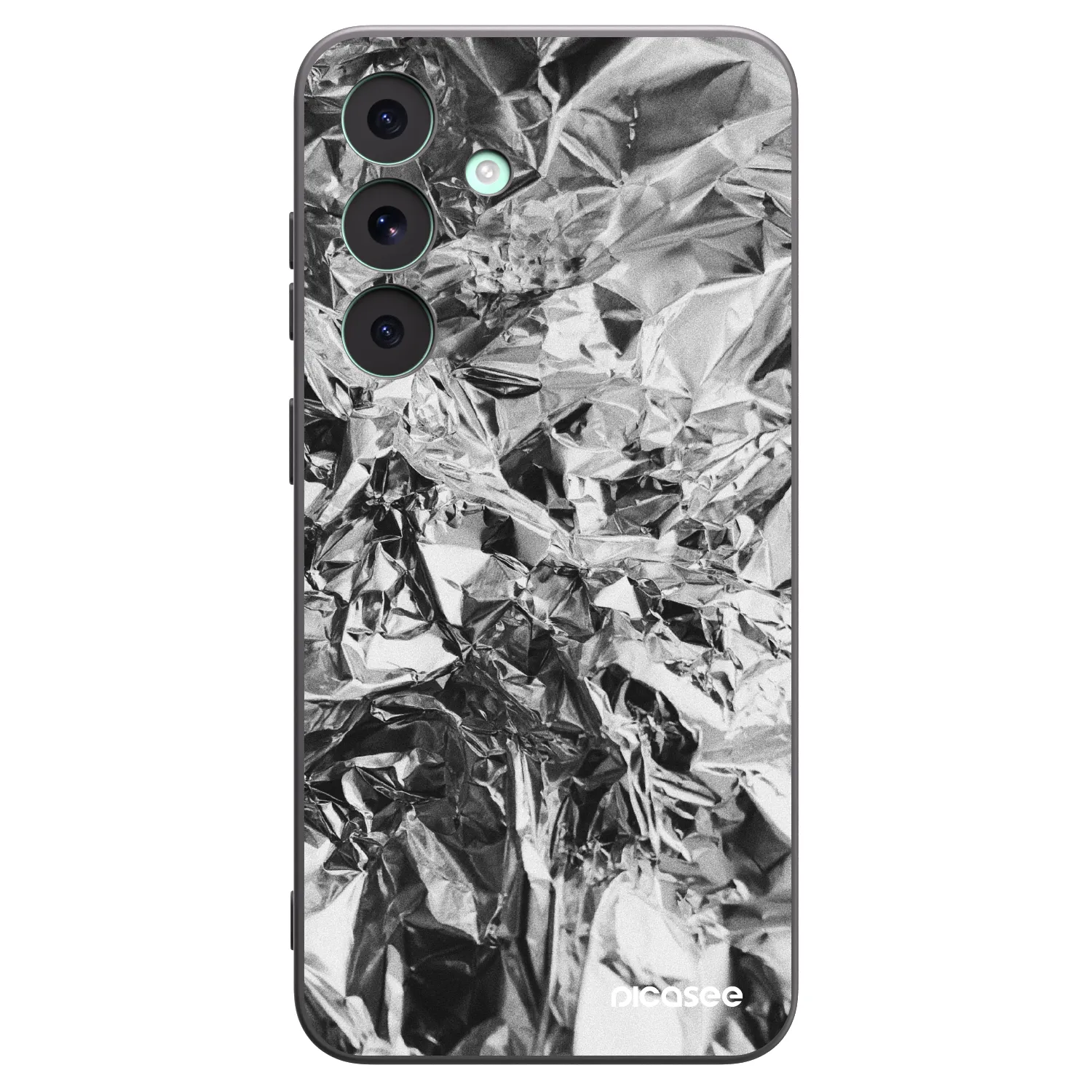 Picasee silikonski črni ovitek za Samsung Galaxy S26 FE - Chrome
