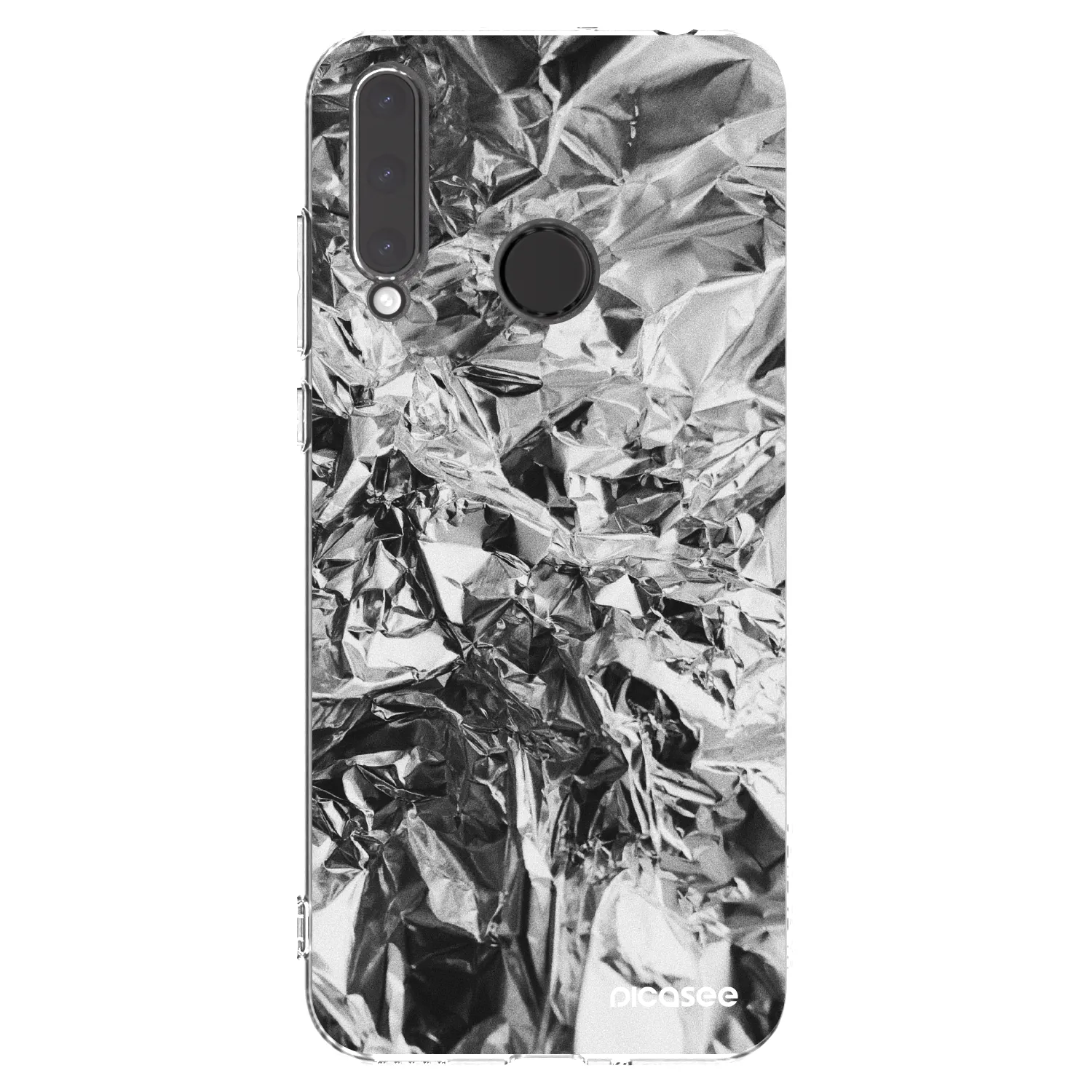 Picasee silikonski prozorni ovitek za Honor 20 Lite - Chrome