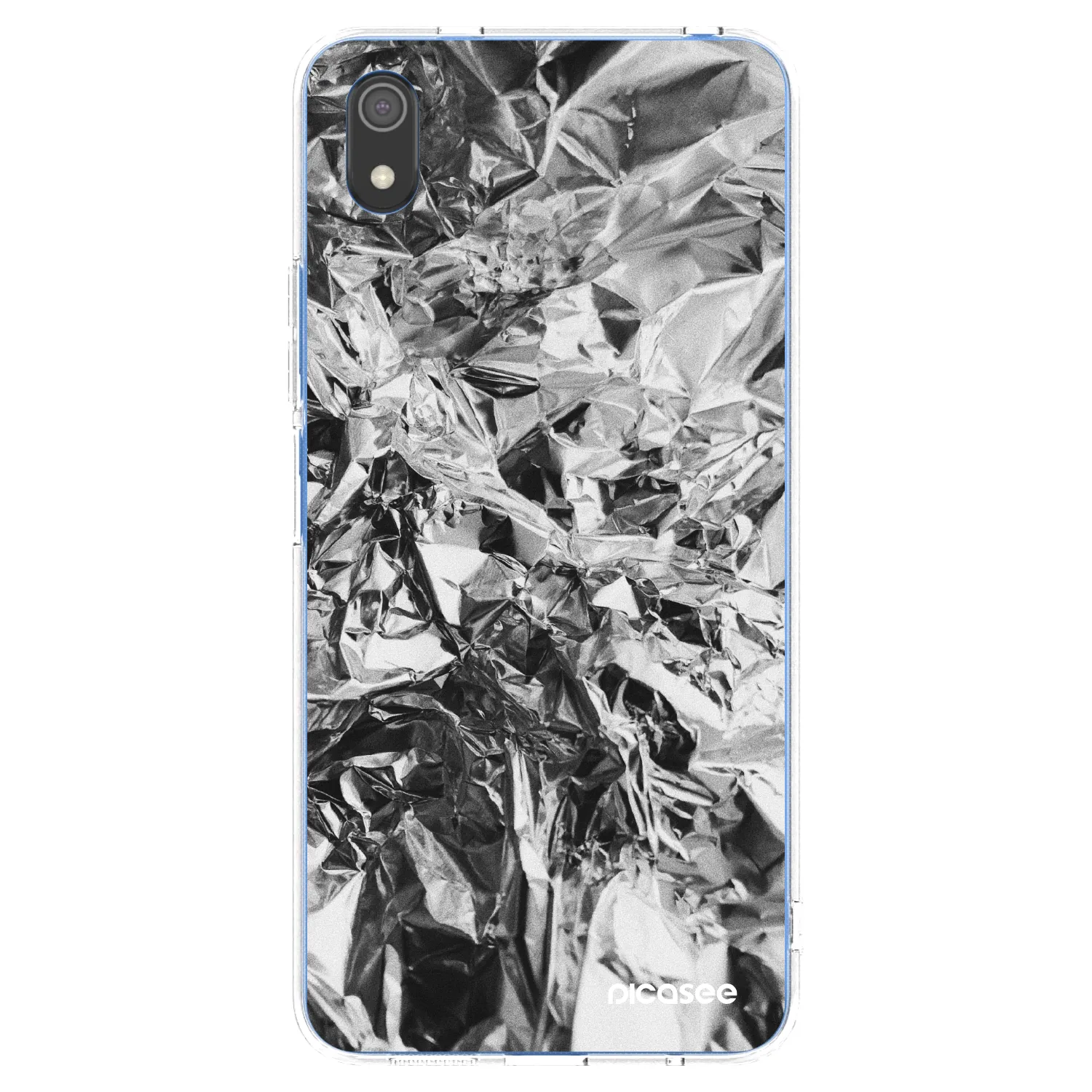 Picasee silikonski prozorni ovitek za Xiaomi Redmi 7A - Chrome