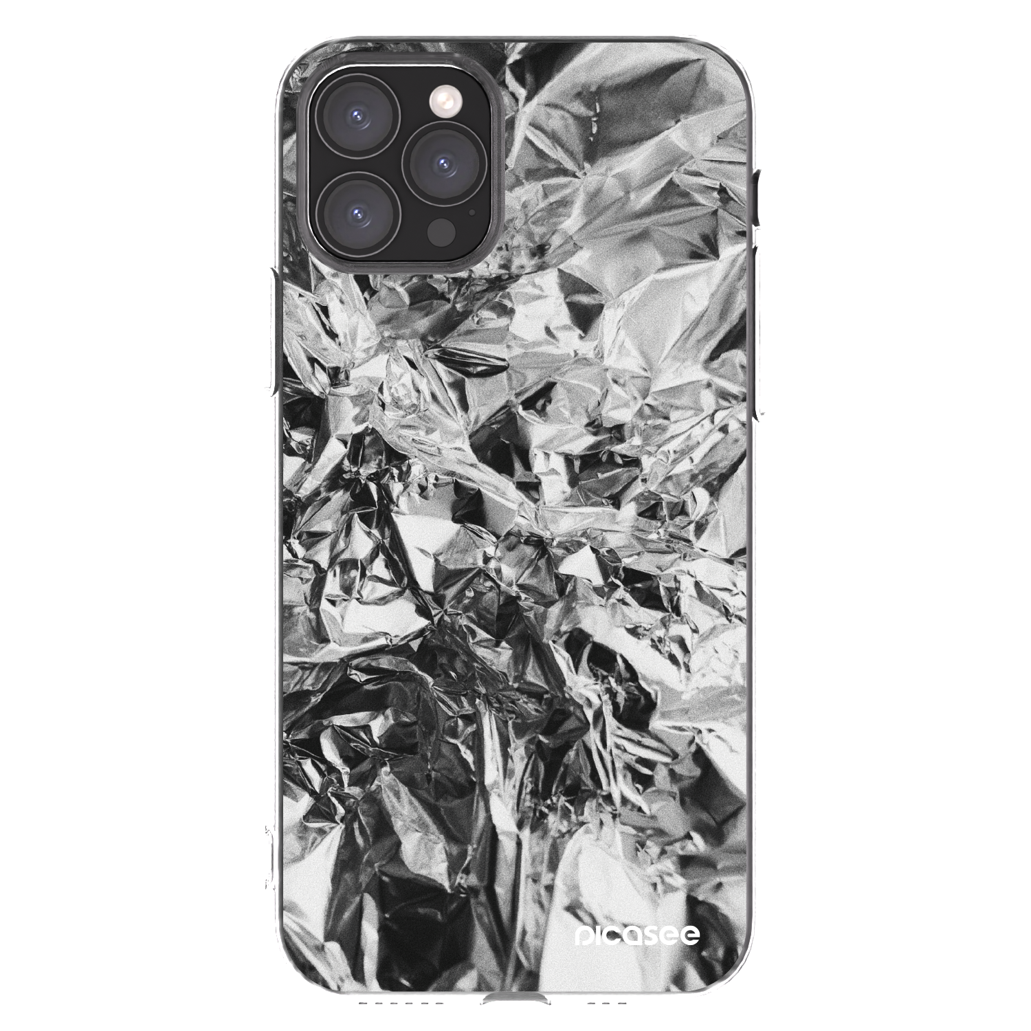 Picasee silikonski prozorni ovitek za Apple iPhone 11 Pro - Chrome