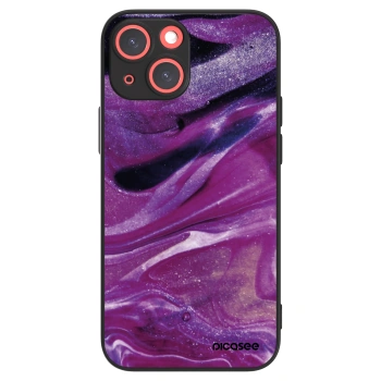 Picasee ULTIMATE CASE MagSafe za Apple iPhone 13 mini - Purple glitter