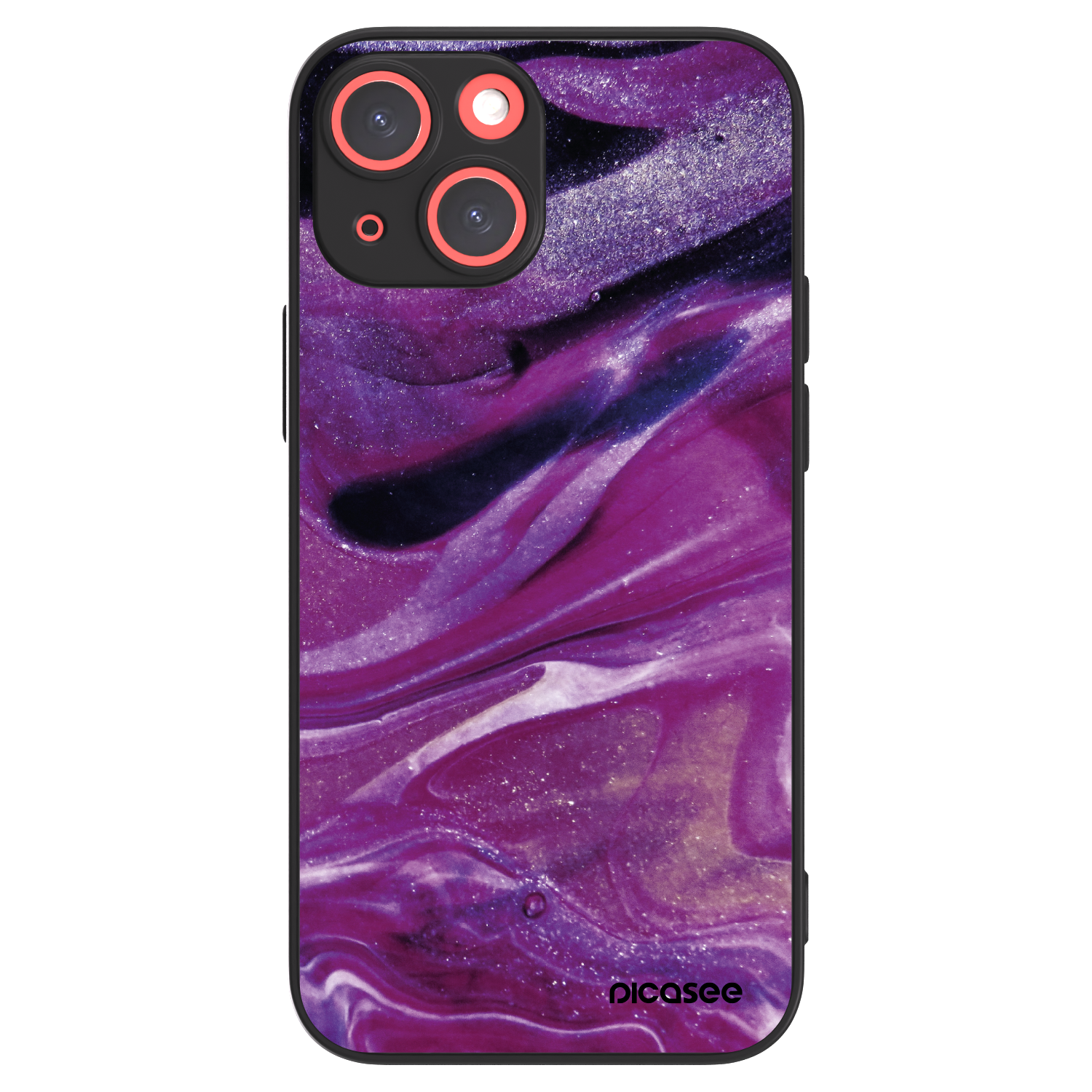 Picasee ULTIMATE CASE za Apple iPhone 13 mini - Purple glitter