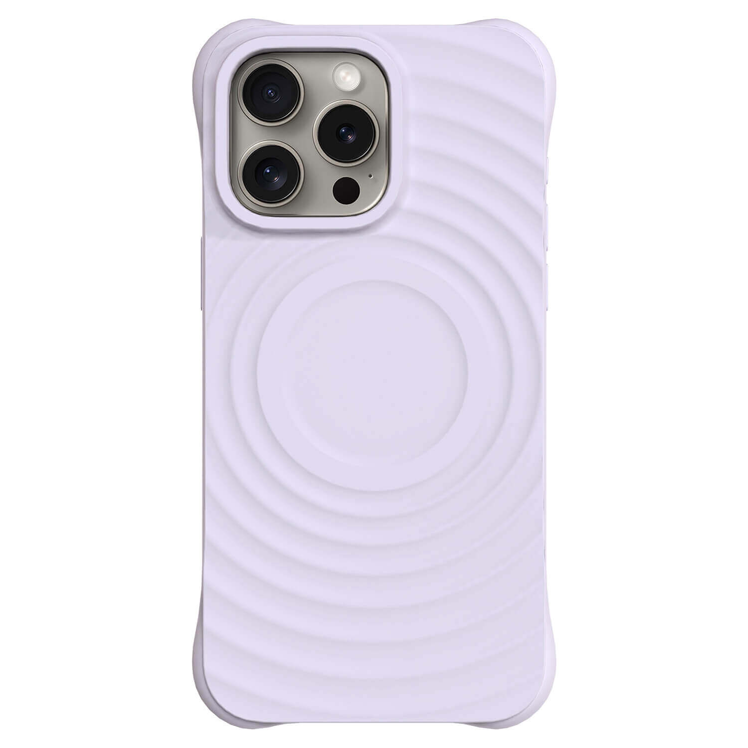 Picasee Shock-proof case s MagSafe Apple iPhone 16 Pro Max - Osebno graviranje - Vijolična