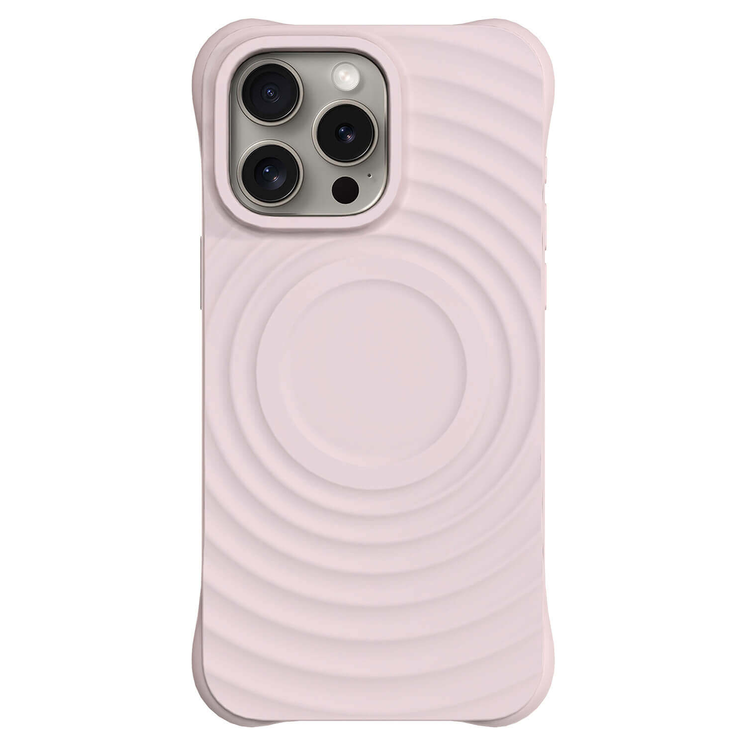 Picasee Shock-proof case s MagSafe Apple iPhone 16 Pro Max - Osebno graviranje - Roza