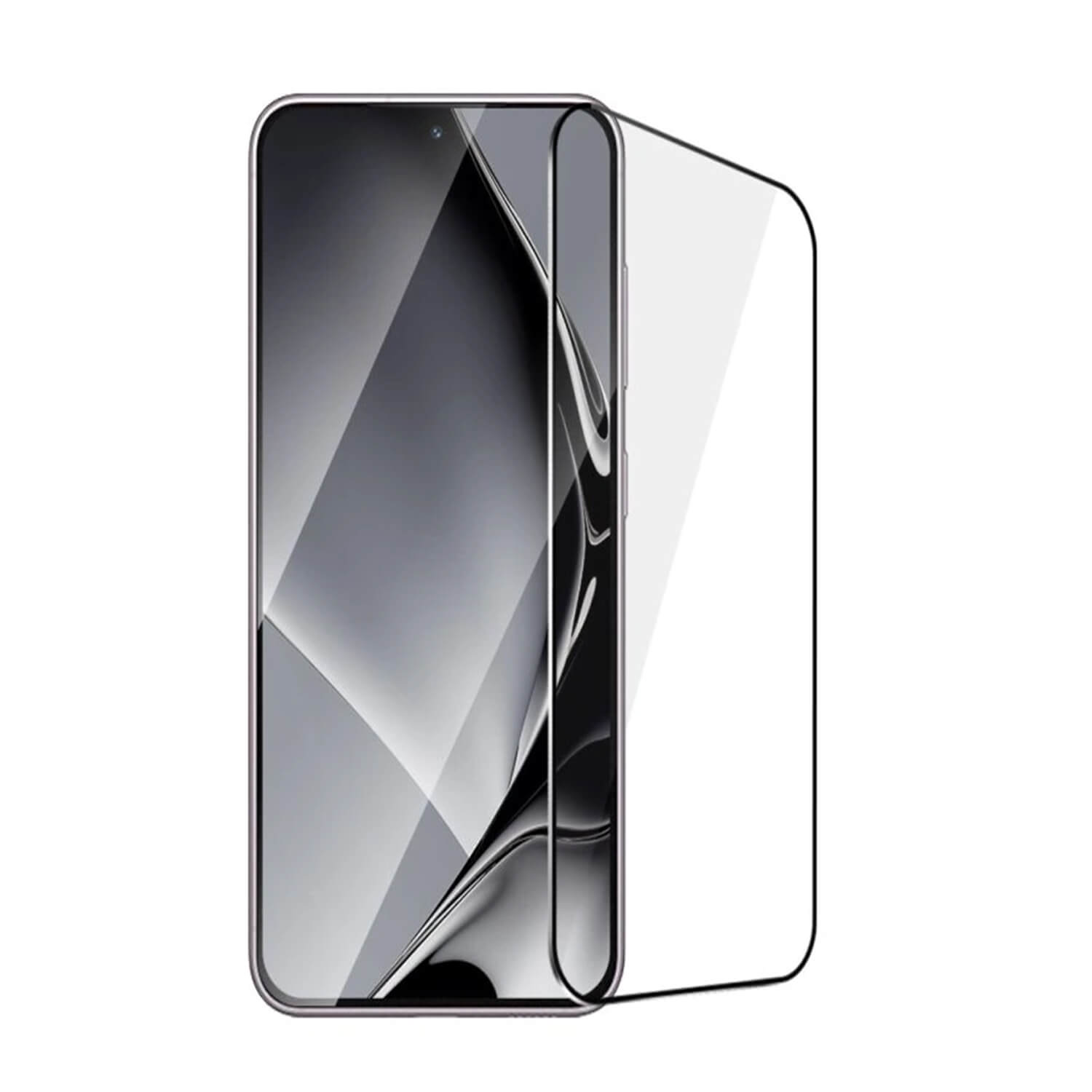 3x Picasee kaljeno steklo 3D z okvirjem za Samsung Galaxy S25 Edge 5G – črno – 2+1 brezplačno