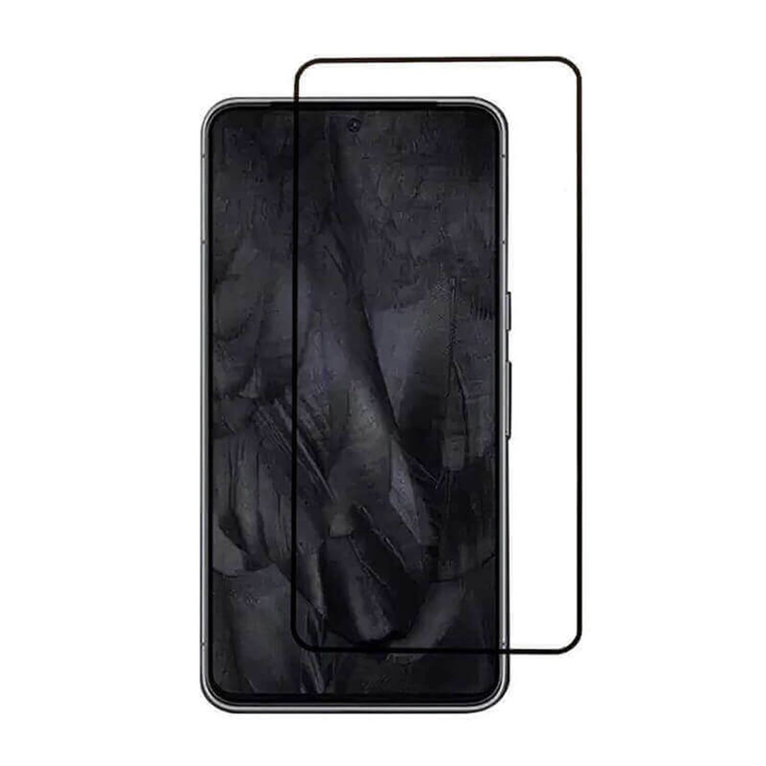 3x Picasee kaljeno steklo 3D z okvirjem za Google Pixel 9a – črno – 2+1 brezplačno