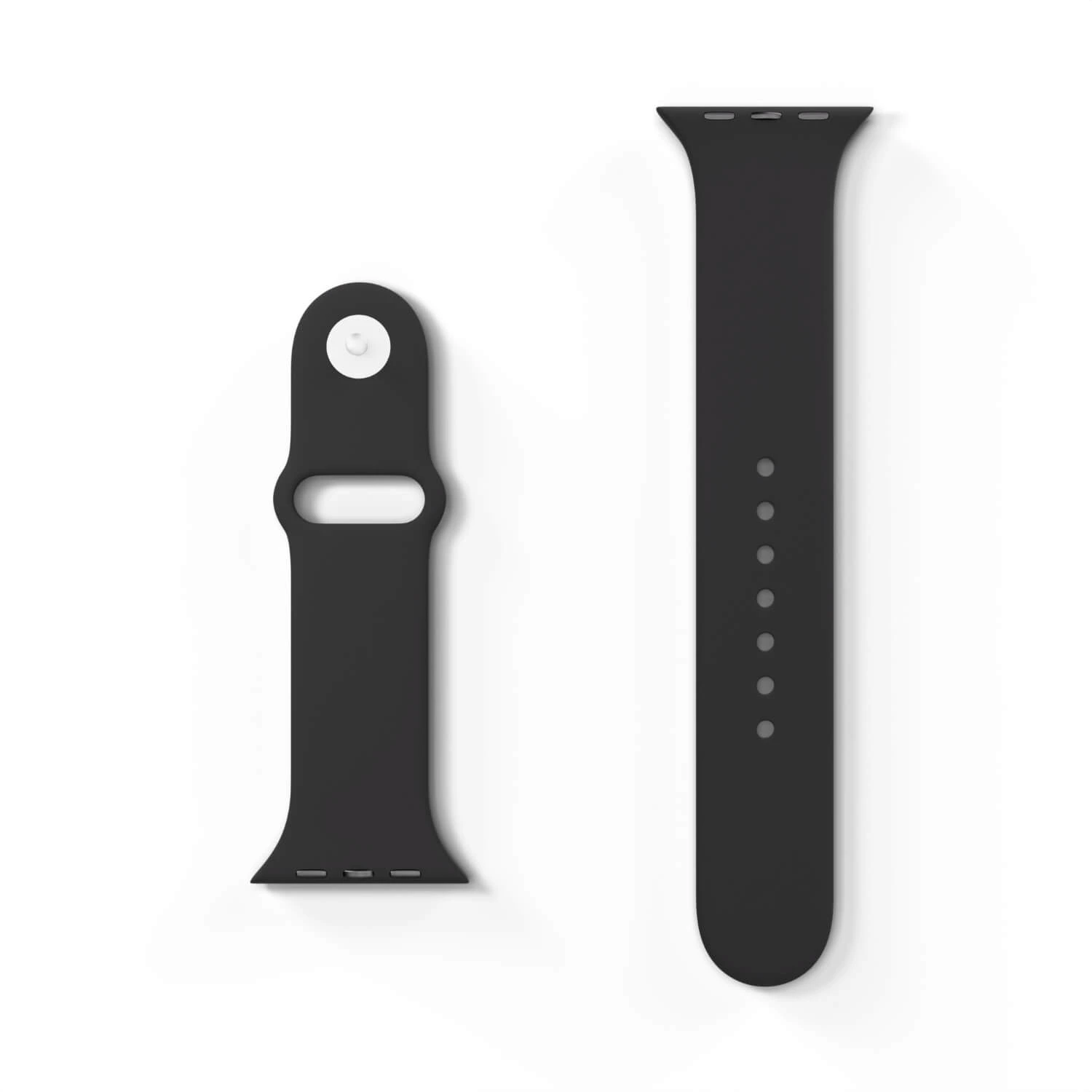 Picasee Liquid band Apple Watch SE 44 mm (2024) - Črna