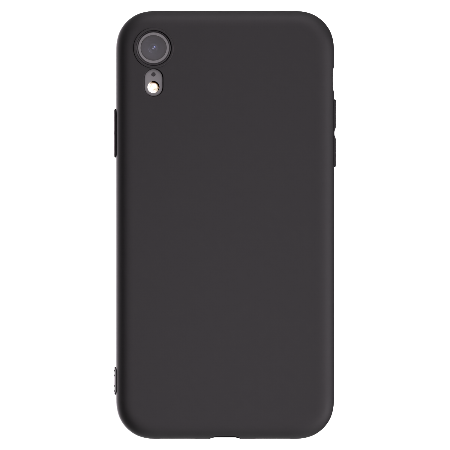 Picasee silikonski črni ovitek za Apple iPhone XR - Lasten foto dizajn