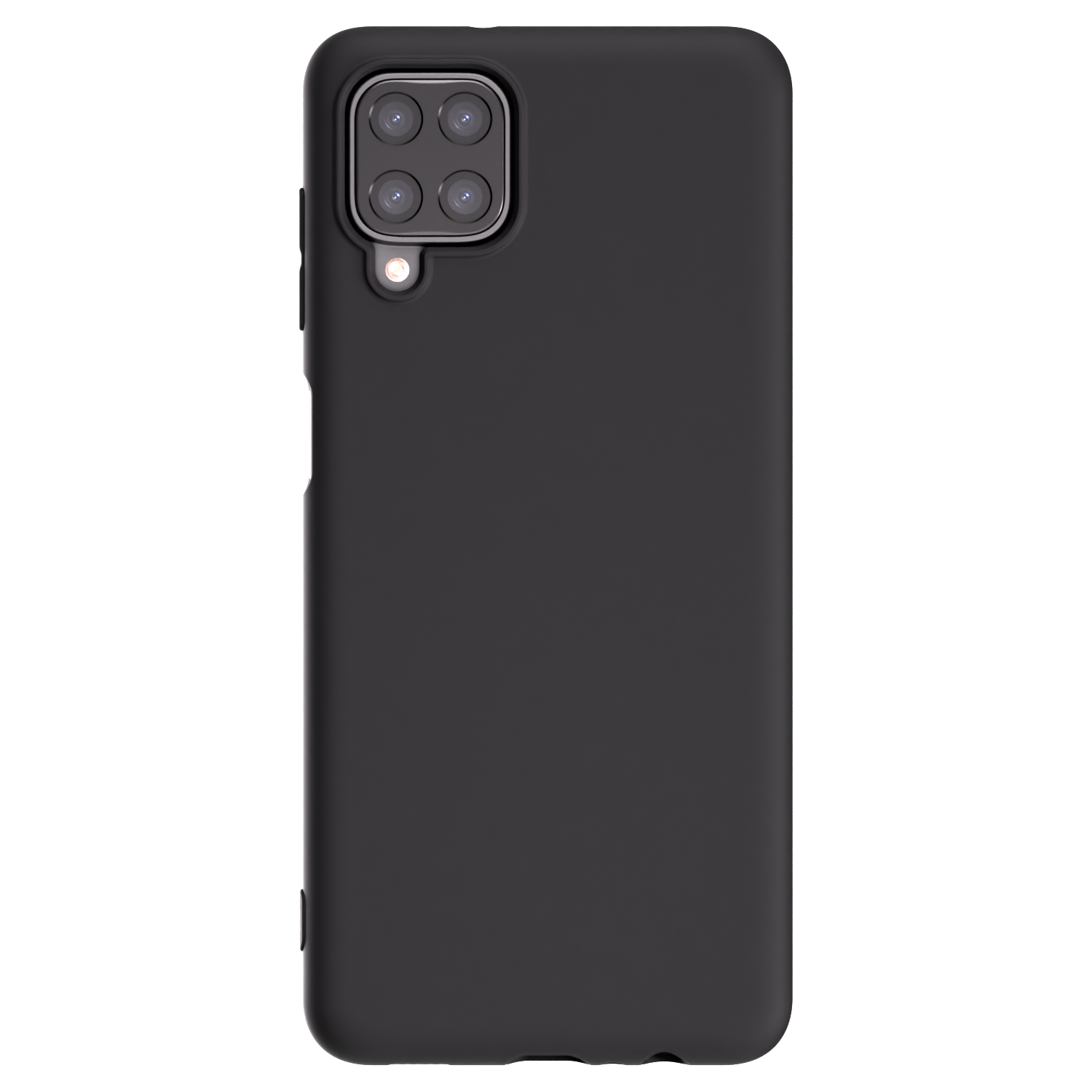 Picasee silikonski črni ovitek za Samsung Galaxy A12 A125F - Lasten foto dizajn