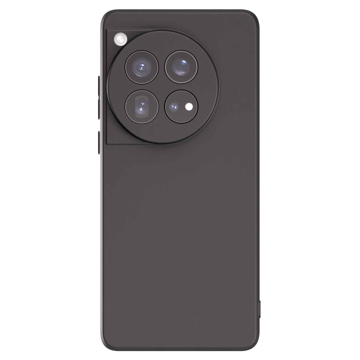 Picasee silikonski črni ovitek za OnePlus 12 5G - Lasten foto dizajn