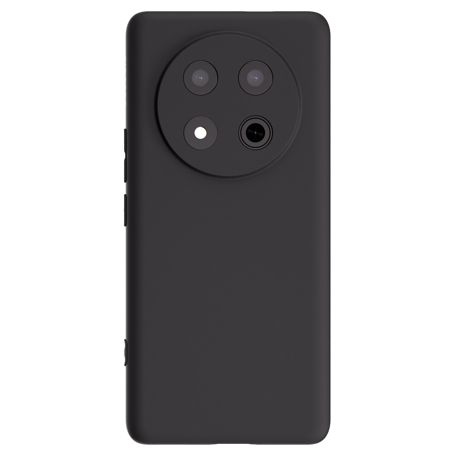 Picasee silikonski črni ovitek za Honor Magic7 Lite 5G - Lasten foto dizajn