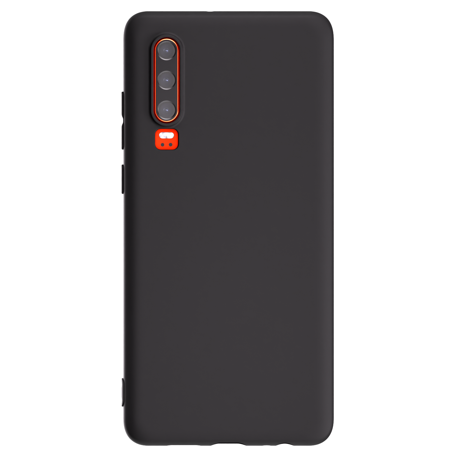 Picasee silikonski črni ovitek za Huawei P30 - Lasten foto dizajn