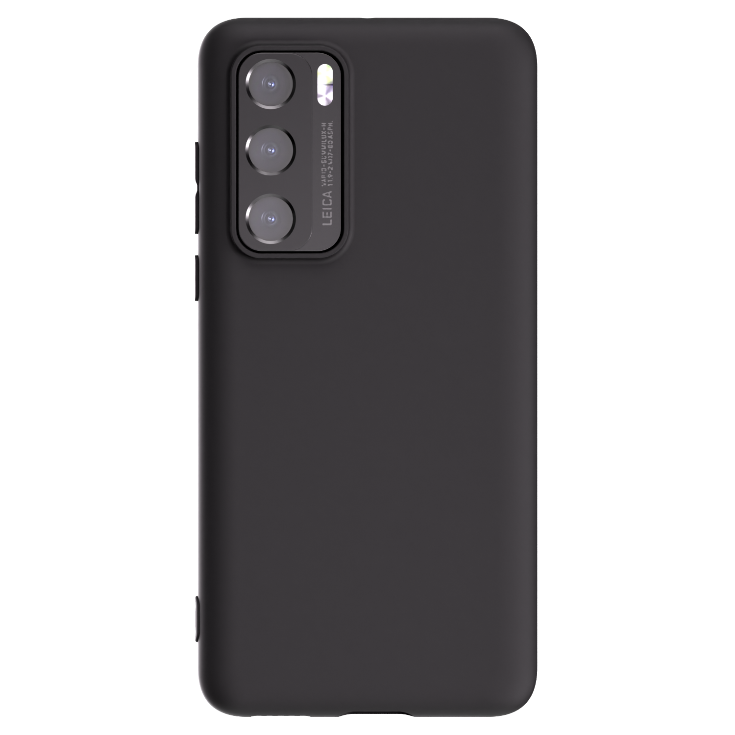 Picasee silikonski črni ovitek za Huawei P40 - Lasten foto dizajn