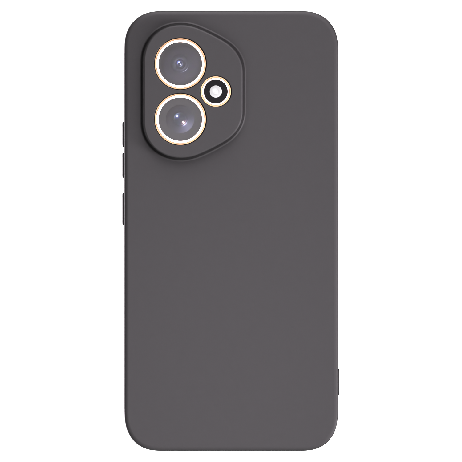 Picasee silikonski črni ovitek za Honor 400 5G - Lasten foto dizajn