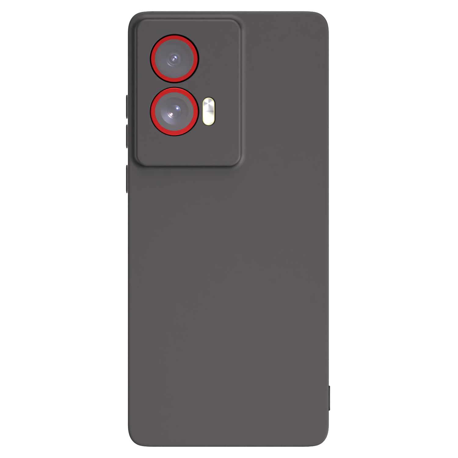 Picasee silikonski črni ovitek za Motorola Edge 50 Fusion - Lasten foto dizajn