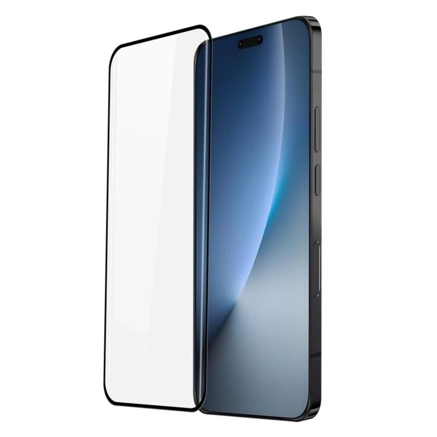 Picasee ukrivljeno zaščitno steklo 3D za Honor Magic8 Pro 5G – črno
