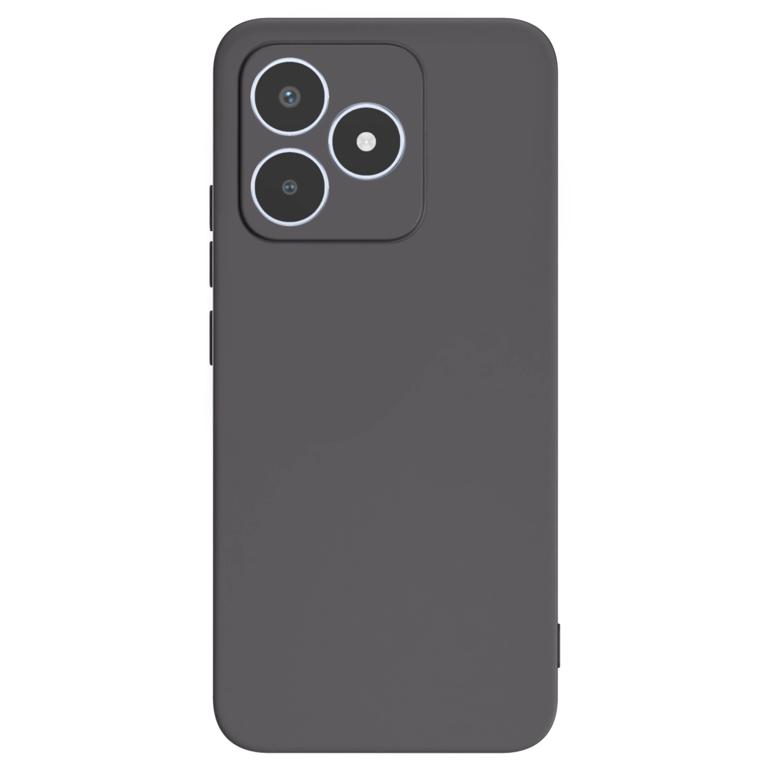 Picasee silikonski črni ovitek za Realme C53 - Lasten foto dizajn