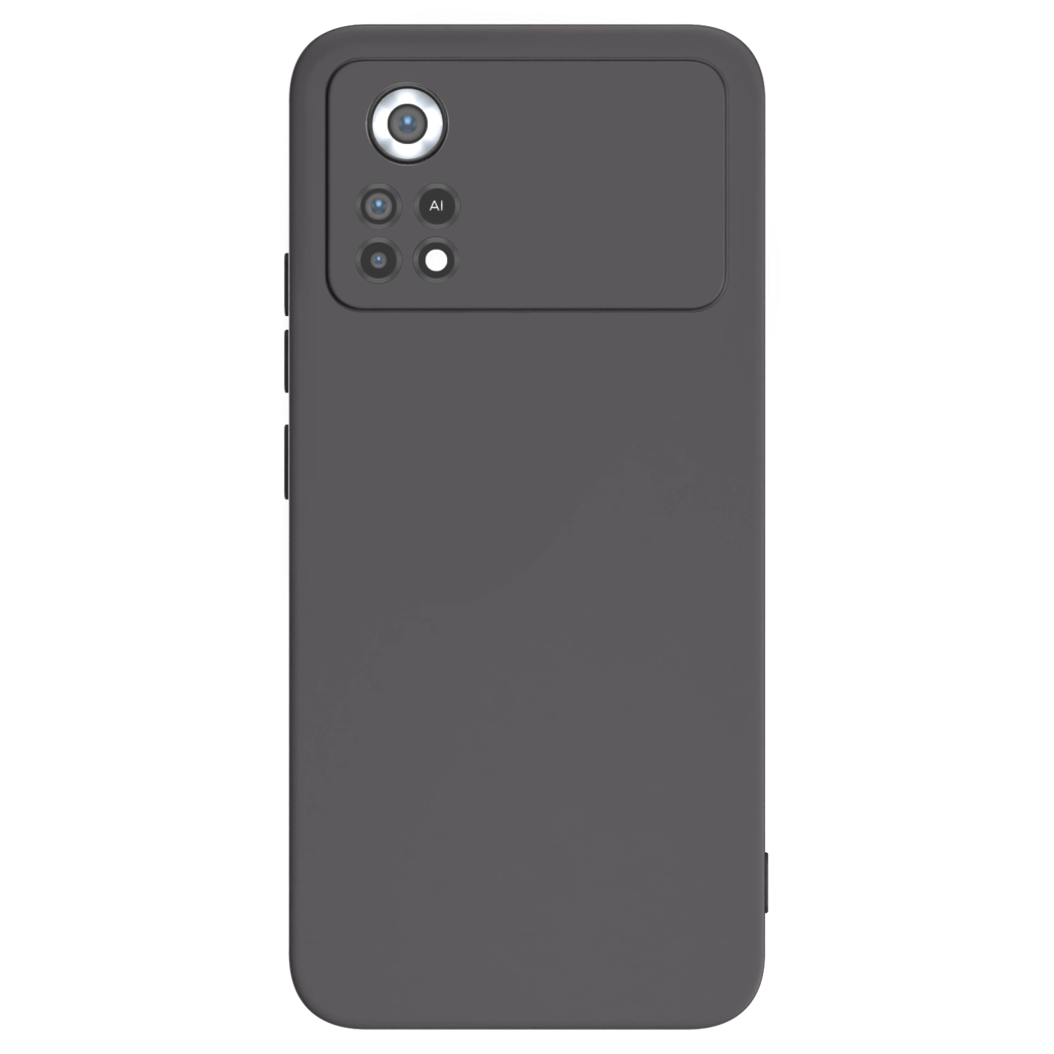 Picasee silikonski črni ovitek za Xiaomi Poco X4 Pro 5G - Lasten foto dizajn