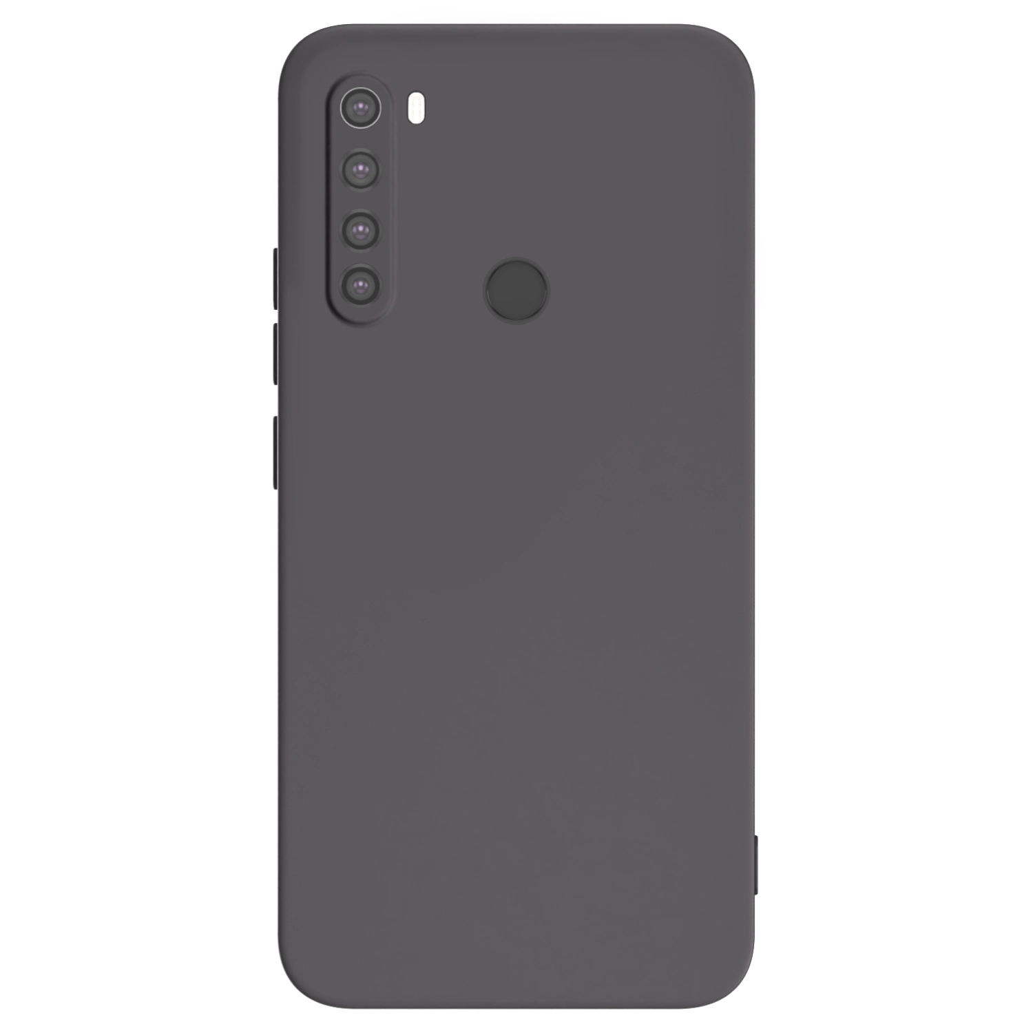 Picasee silikonski črni ovitek za Xiaomi Redmi Note 8 - Lasten foto dizajn