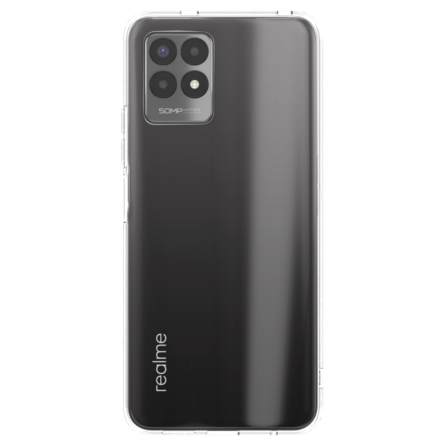 Picasee silikonski prozorni ovitek za Realme 8i - Lasten foto dizajn
