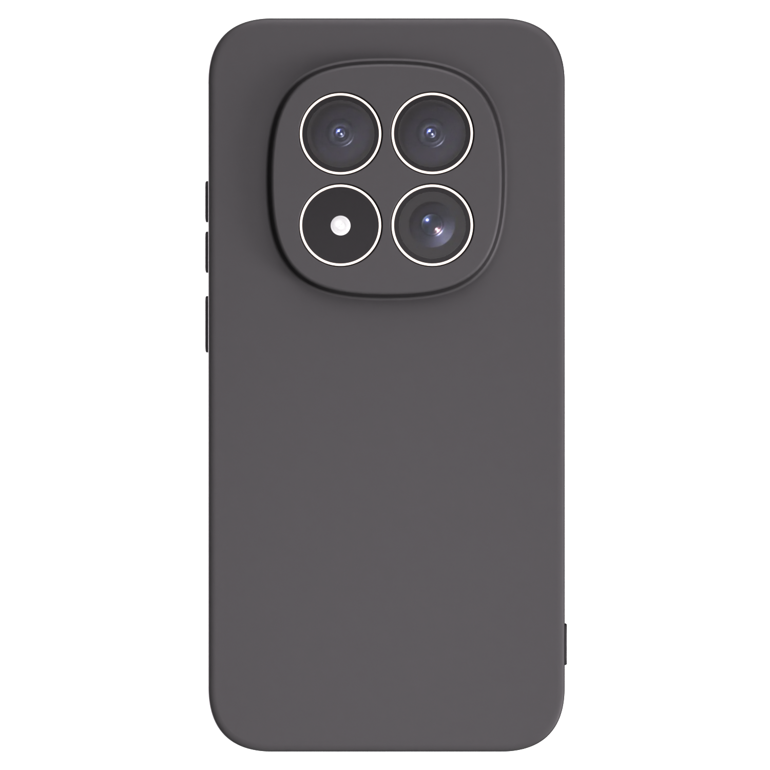 Picasee silikonski črni ovitek za Xiaomi Redmi Note 15 Pro 4G - Lasten foto dizajn