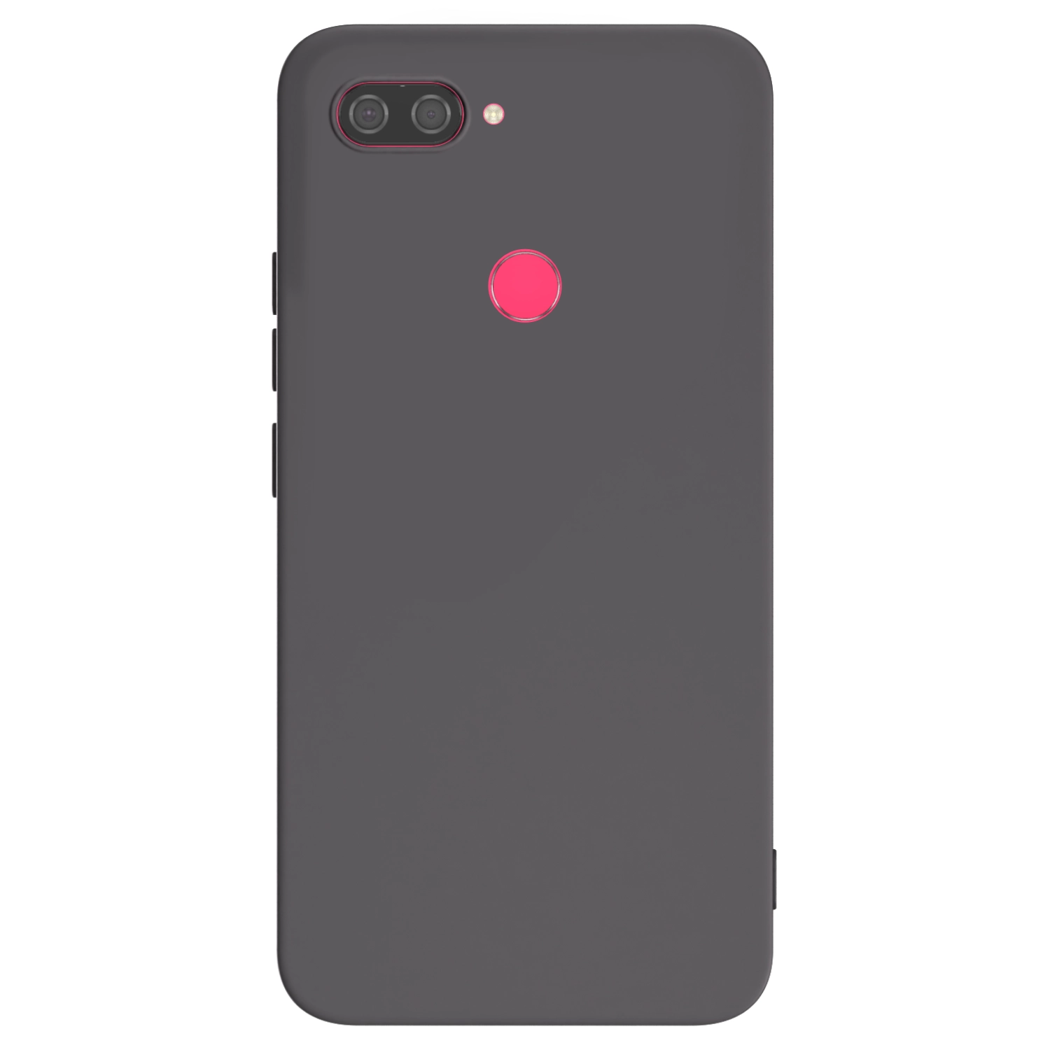 Picasee silikonski črni ovitek za Xiaomi Mi 8 Lite - Lasten foto dizajn