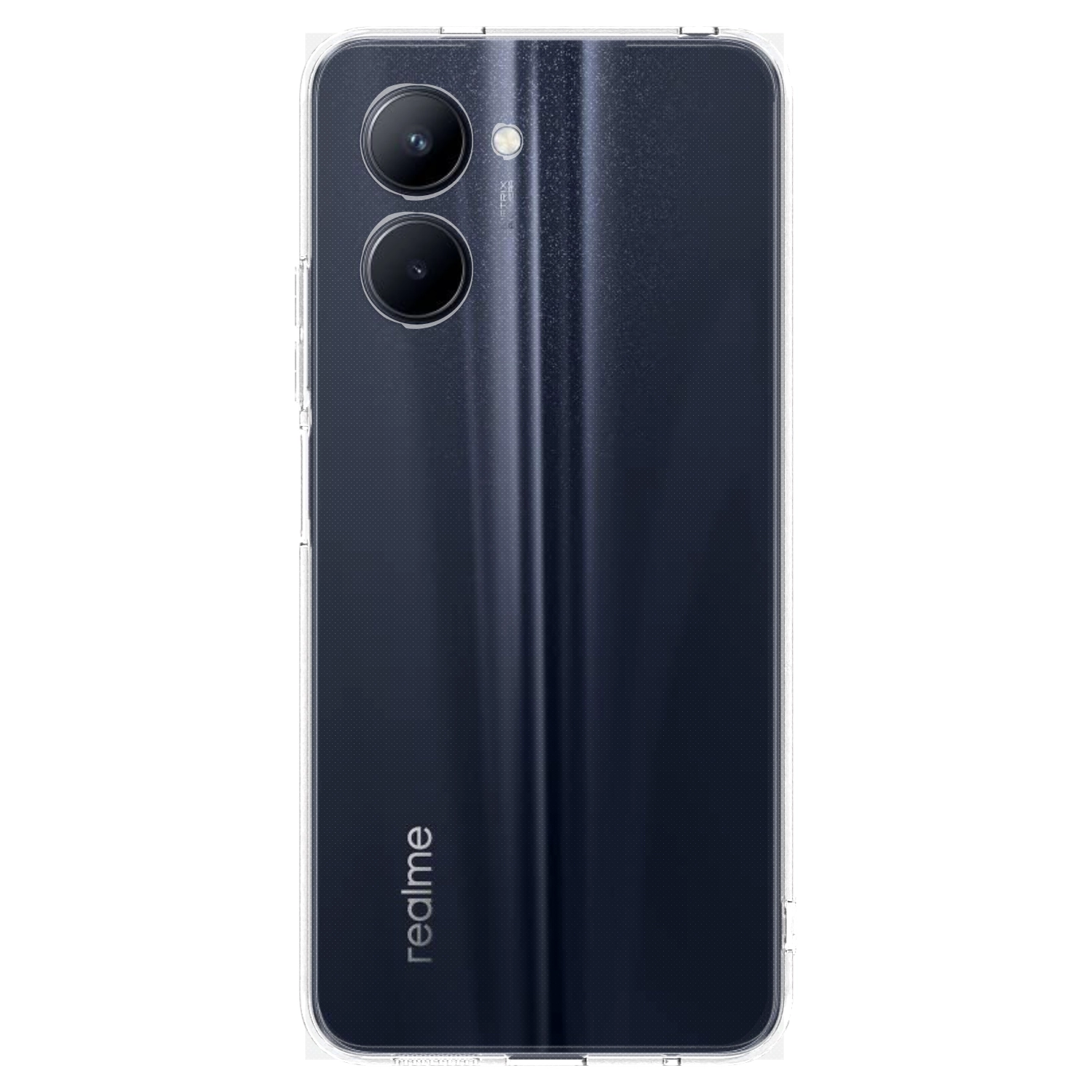 Picasee silikonski prozorni ovitek za Realme C33 (2023) - Lasten foto dizajn