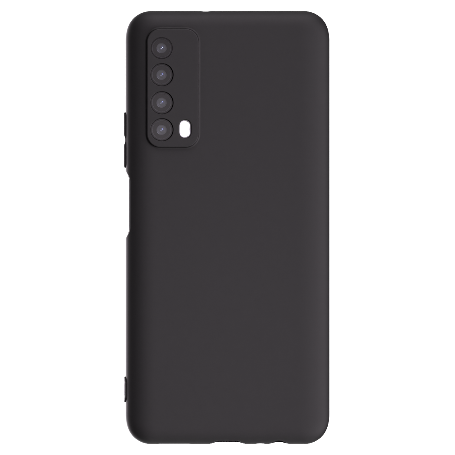 Picasee silikonski črni ovitek za Huawei P Smart 2021 - Lasten foto dizajn