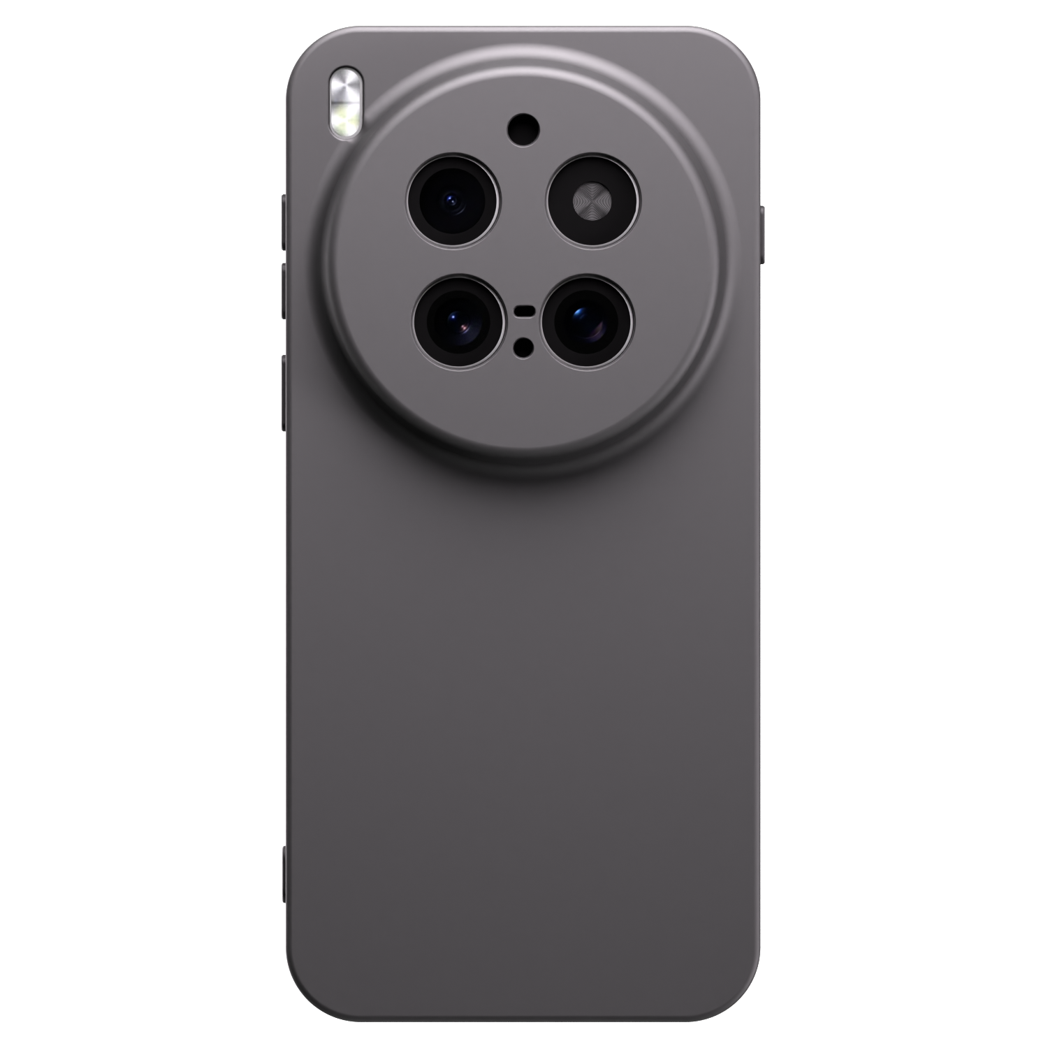 Picasee silikonski črni ovitek za Vivo X300 Pro - Lasten foto dizajn