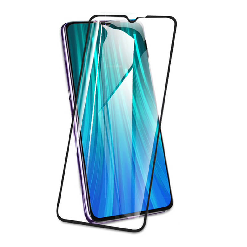 Picasee ukrivljeno zaščitno steklo 3D za Xiaomi Mi Note 10 (Pro) – črno