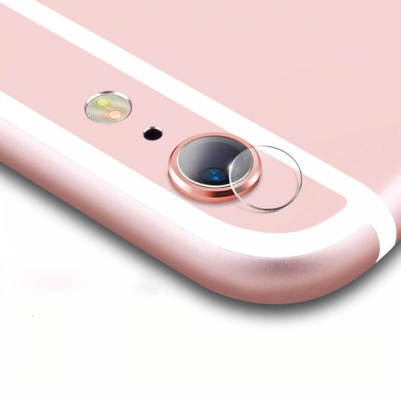 3x Picasee zaščitno steklo za objektiv fotoaparata in kamere za Apple iPhone 8 2+1 brezplačno