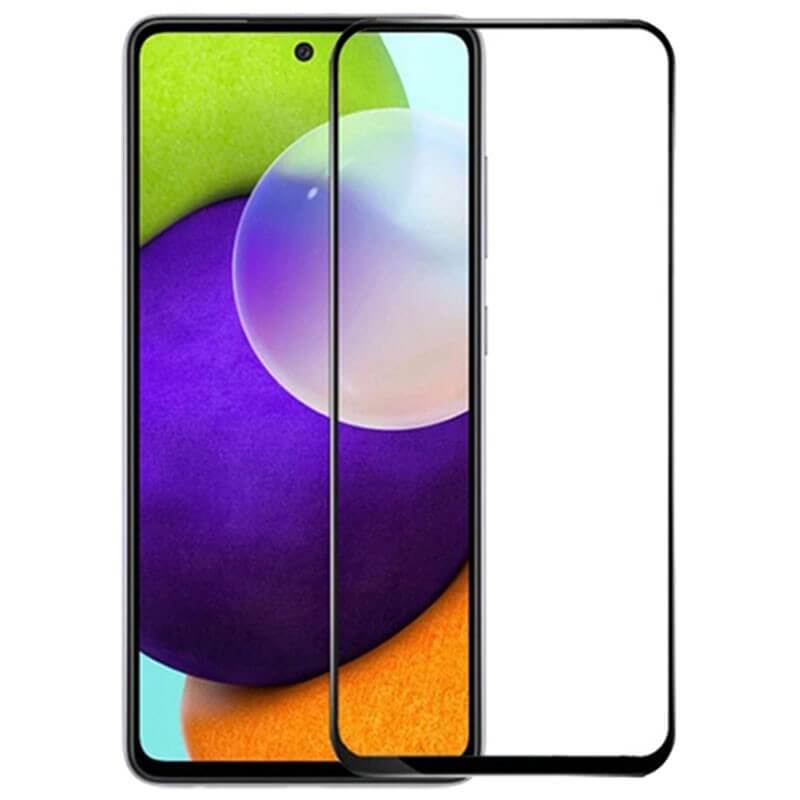 3x Picasee kaljeno steklo 3D z okvirjem za Samsung Galaxy A52s 5G A528B – črno – 2+1 brezplačno