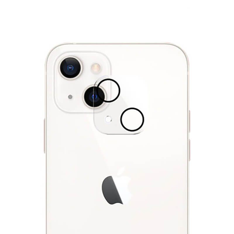 3x Picasee zaščitno steklo za objektiv fotoaparata in kamere za Apple iPhone 13 mini 2+1 brezplačno