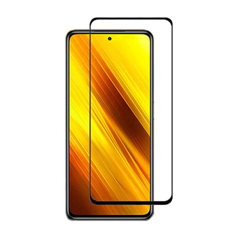 3x Picasee kaljeno steklo 3D z okvirjem za Xiaomi Poco X4 Pro 5G – črno – 2+1 brezplačno