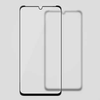 3x Picasee kaljeno steklo 3D z okvirjem za Huawei P30 Lite – črno – 2+1 brezplačno