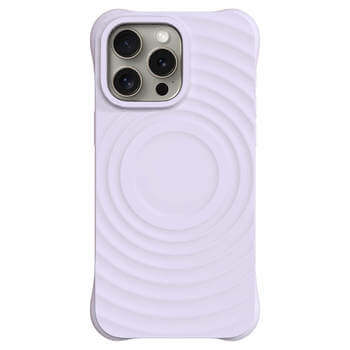 Picasee Shock-proof case s MagSafe Apple iPhone 16 Pro Max - Osebno graviranje - Vijolična