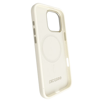 Picasee Premium case s MagSafe pro Apple iPhone 13 - Osebno graviranje - Bež