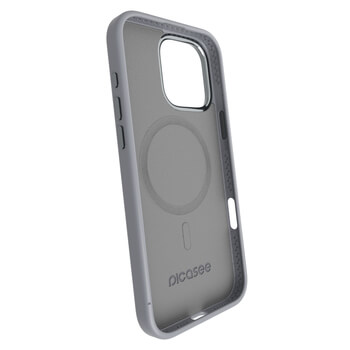 Picasee Premium case s MagSafe pro Apple iPhone 15 Pro - Osebno graviranje - Siva