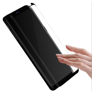 3x Picasee ukrivljeno zaščitno steklo 3D za Samsung Galaxy S9 G960F – črno – 2+1 brezplačno